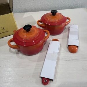 Le Creuset Fiery Red Cocotte Duo